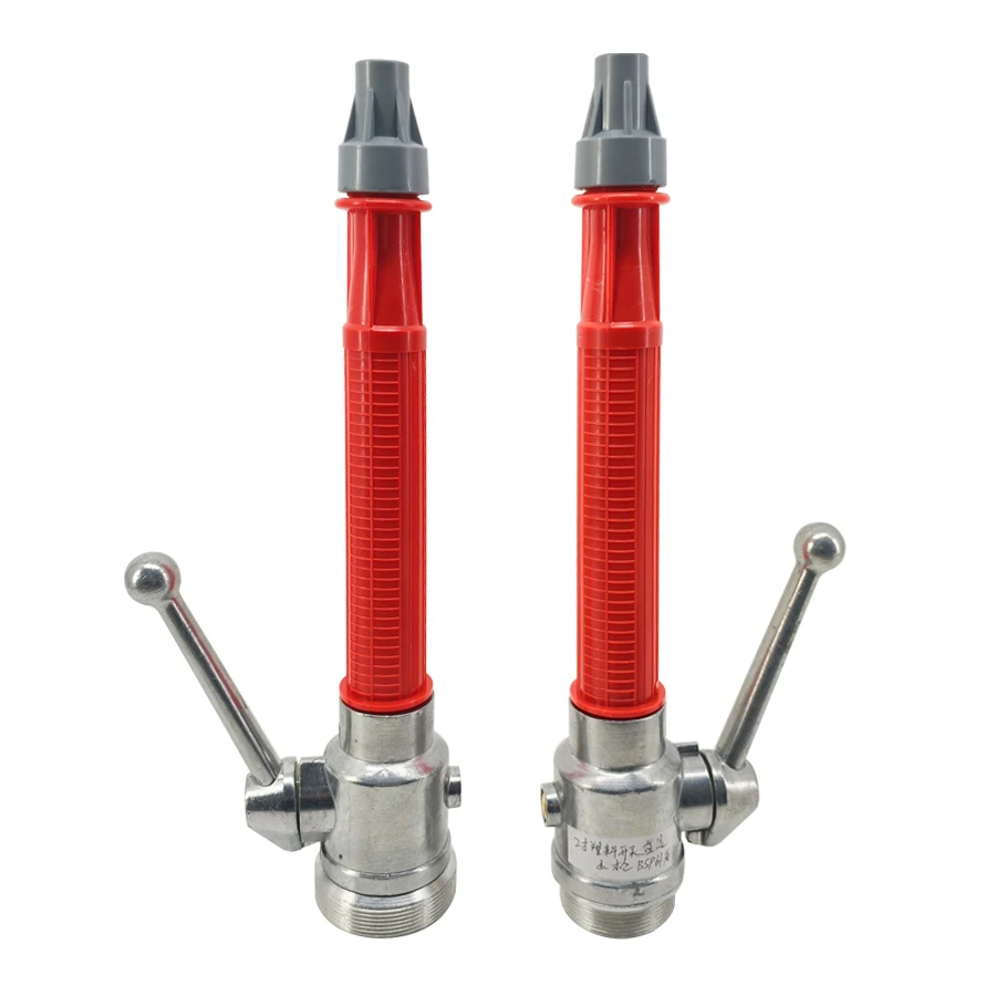 2.5-inch DC-operated Fire Nozzle Fire Hose Nozzle with Lever-operated Switch for Lightweight Fire-fighting Equipment