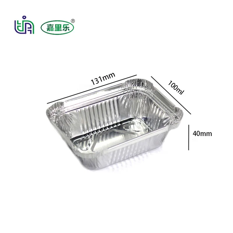 product tia ca48 rapid heat conduction six inch rectangular box custom disposable aluminum foil container-5