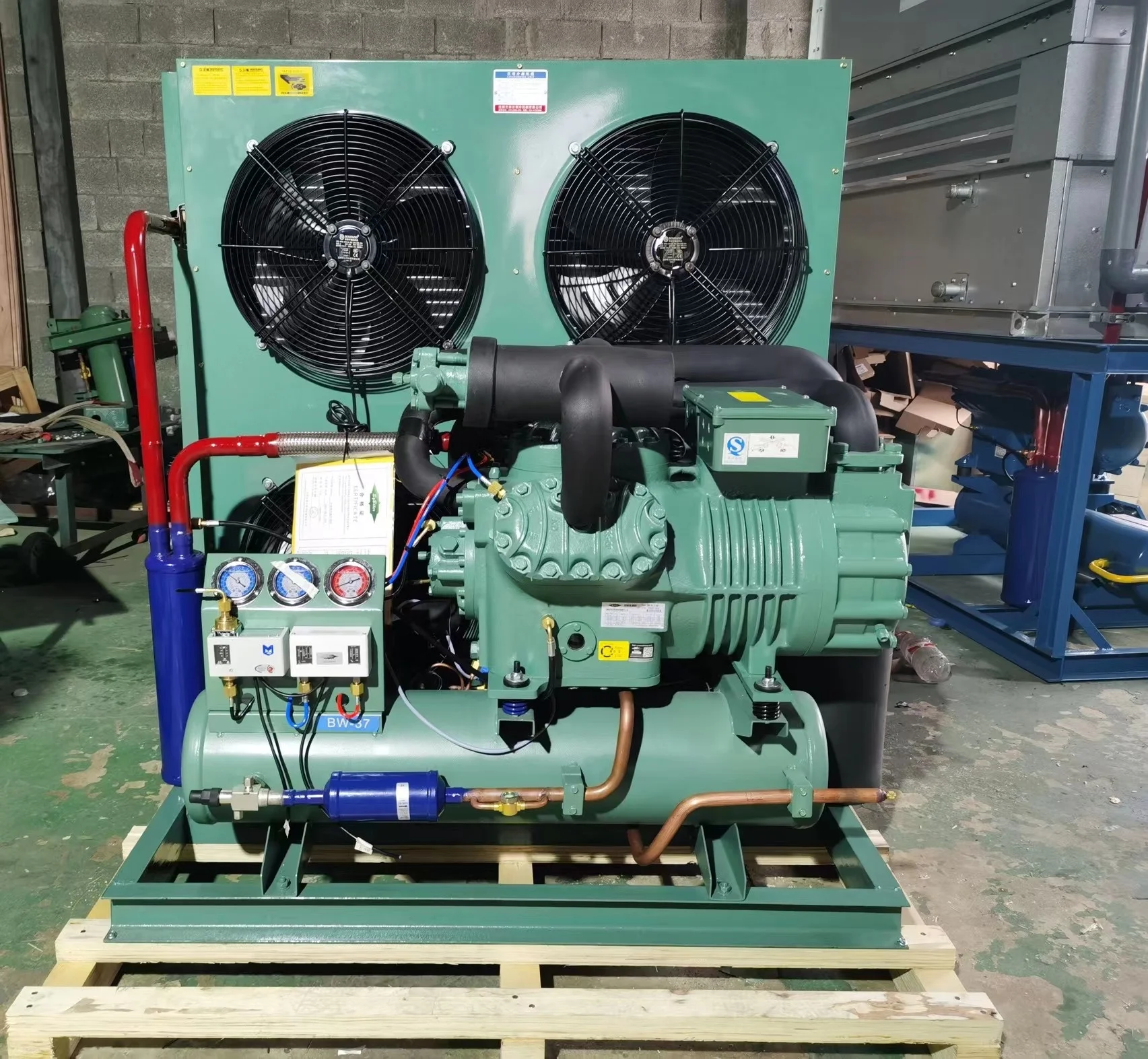 15hp Refrigeration Compressor  Open Condensing Unit for Cold Room