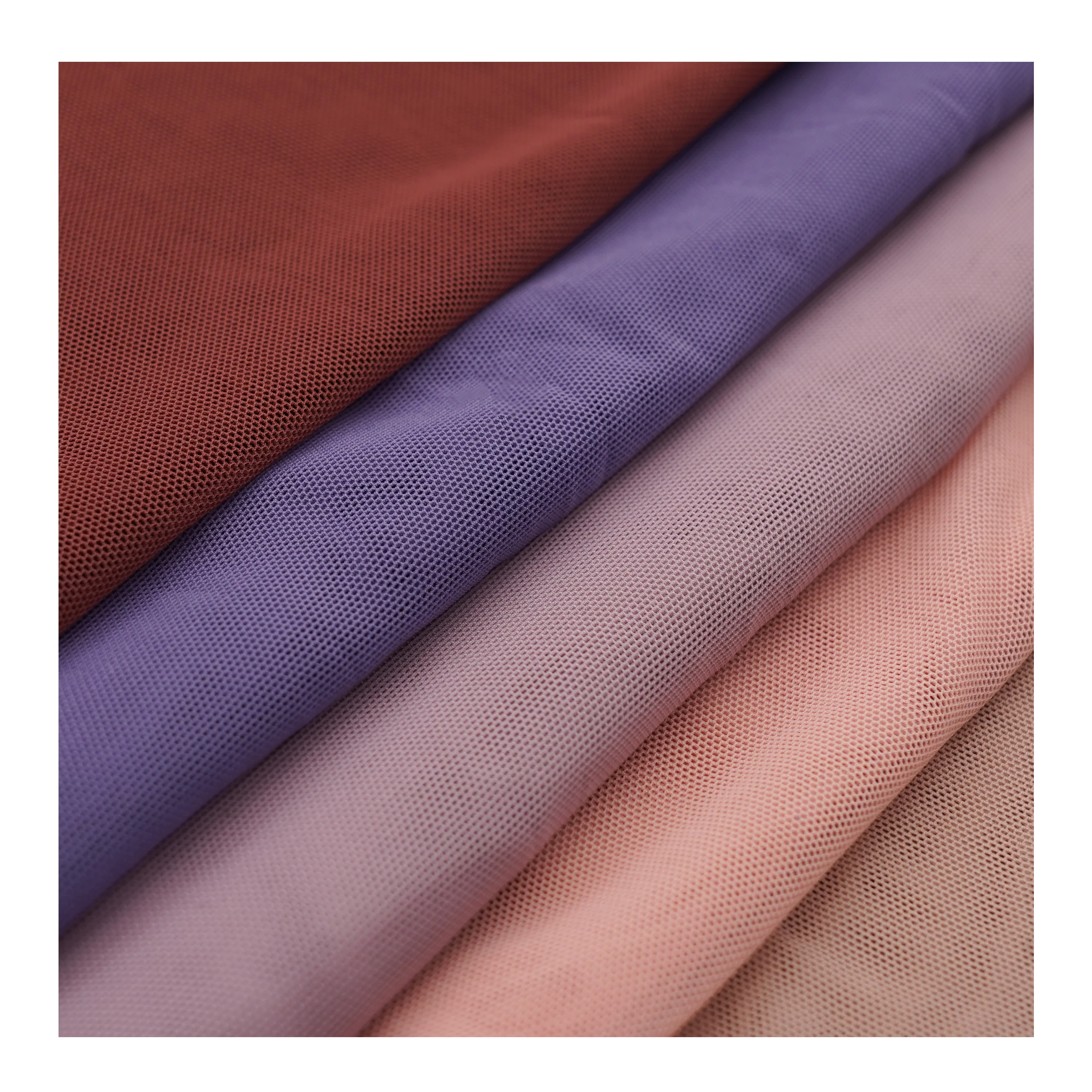 2023 4way Stretch Nylon Mesh Polyamide Fabric Spandex Fabric for Clothing Women Activewear Fabric