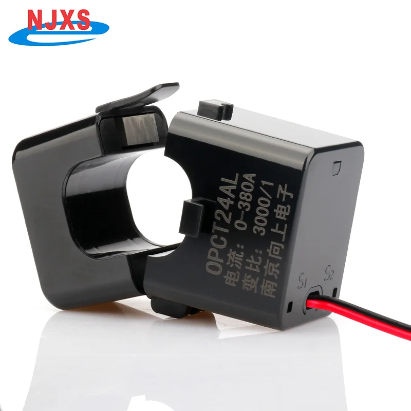 OPCT24AL Split Core Current Transformer 200A 100mA 50mA 40mA 333mv 300A 150mA 26.6mA AC CT Split Type Current for Transformers
