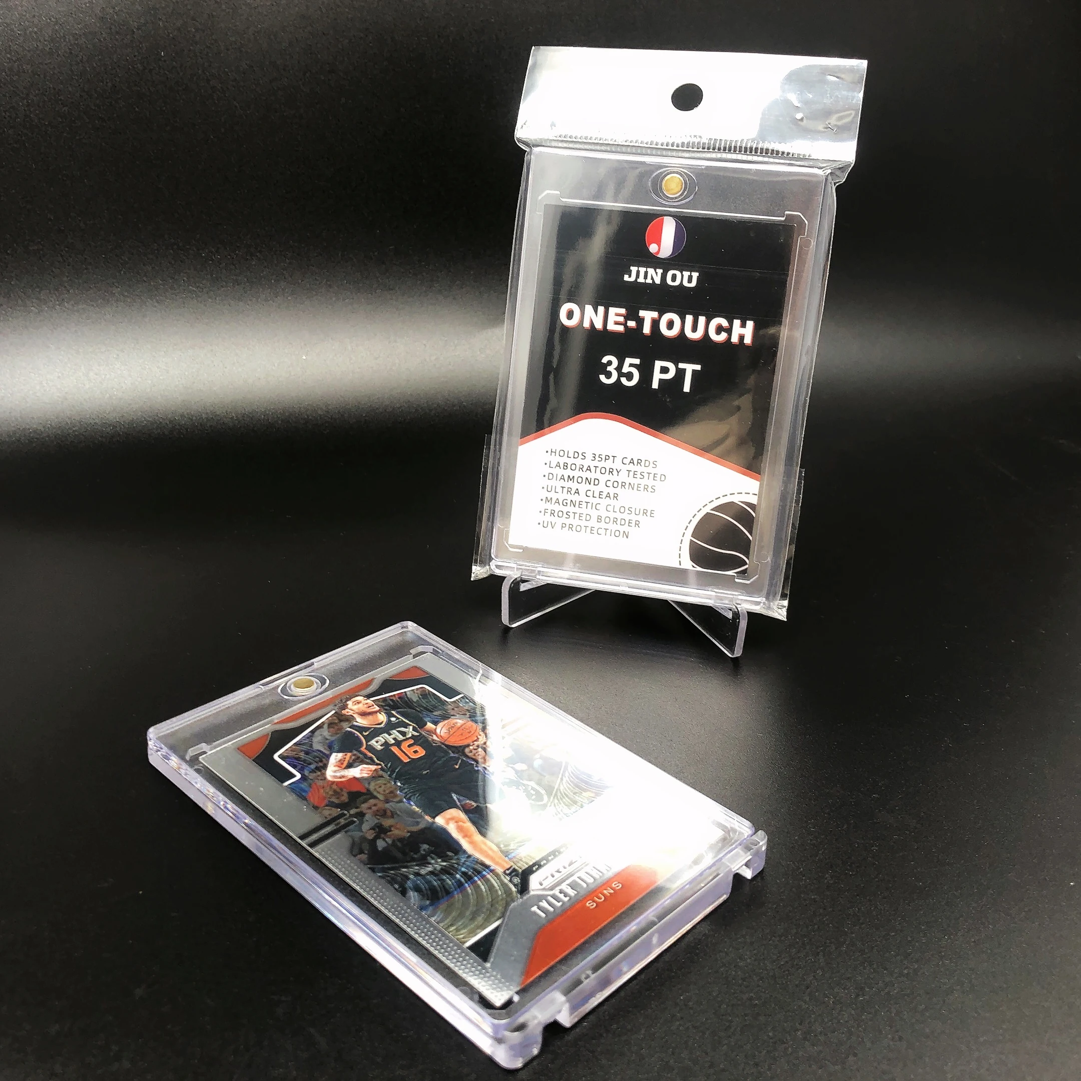 Sports Card Hard Case Premium 35PT to 360PT Magnetic Card Holder Fit for  MTG Cards, YUGIOH Cards,JO-JL-109