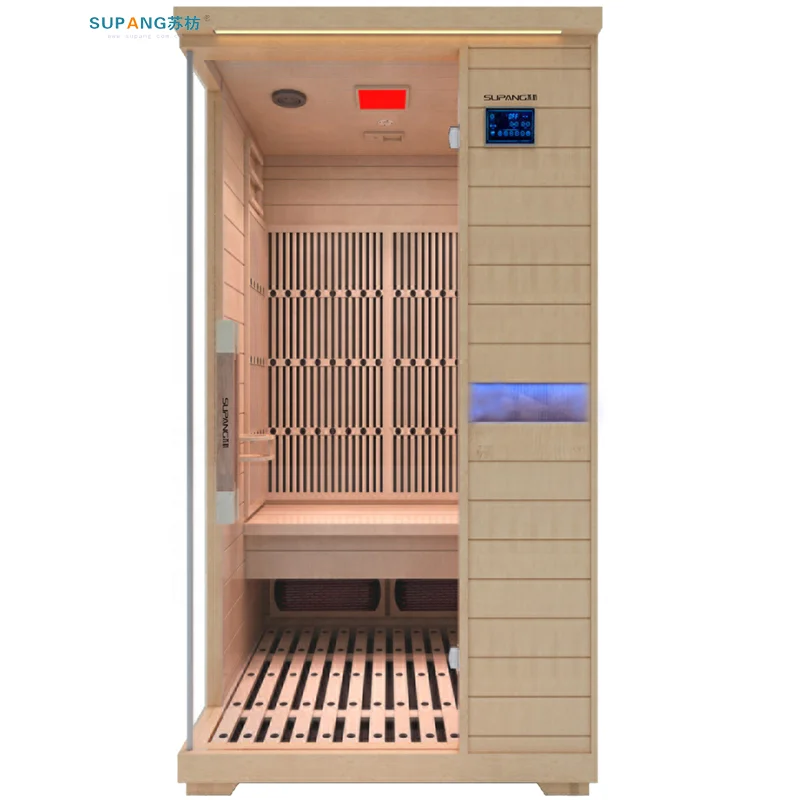 2022 Sale High-tech Canada Indoor Wooden Hemlock Single Far Infrared Remote  Ozone Sauna - Buy Infrared Sauna,Ozone Far Infrared Sauna,Canada Hemlock  Infrared Sauna Product on 