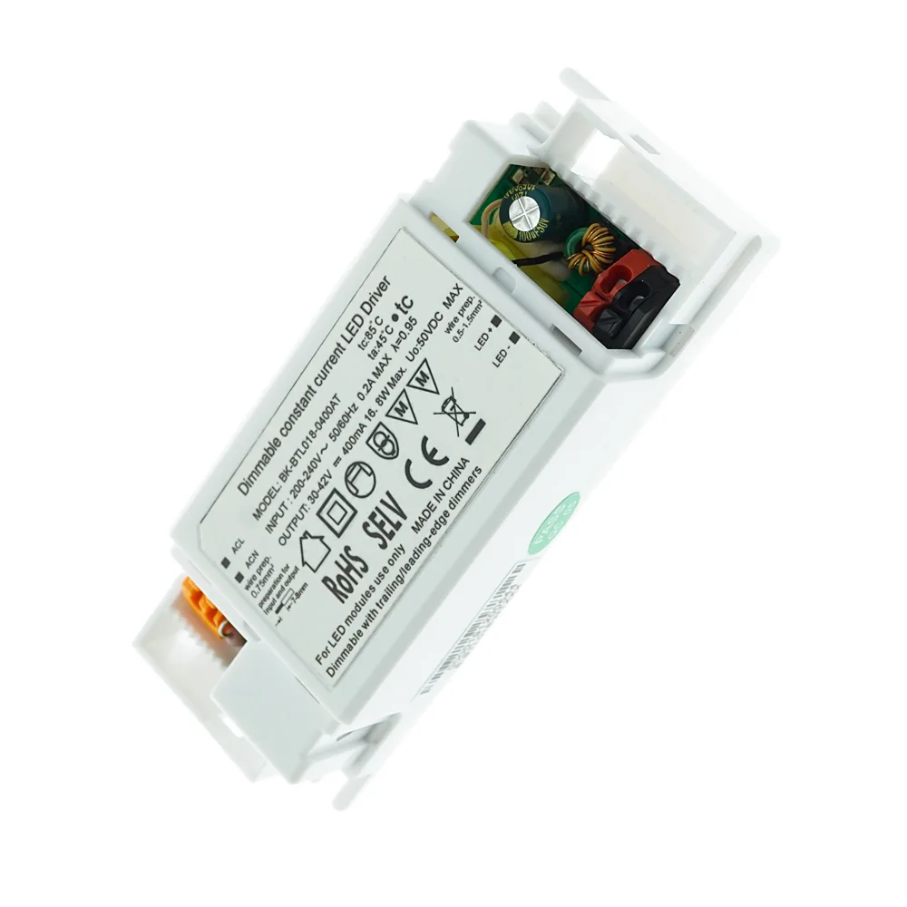 Constant Current 18W Triac Dimming Led Driver 350ma Dimmable
