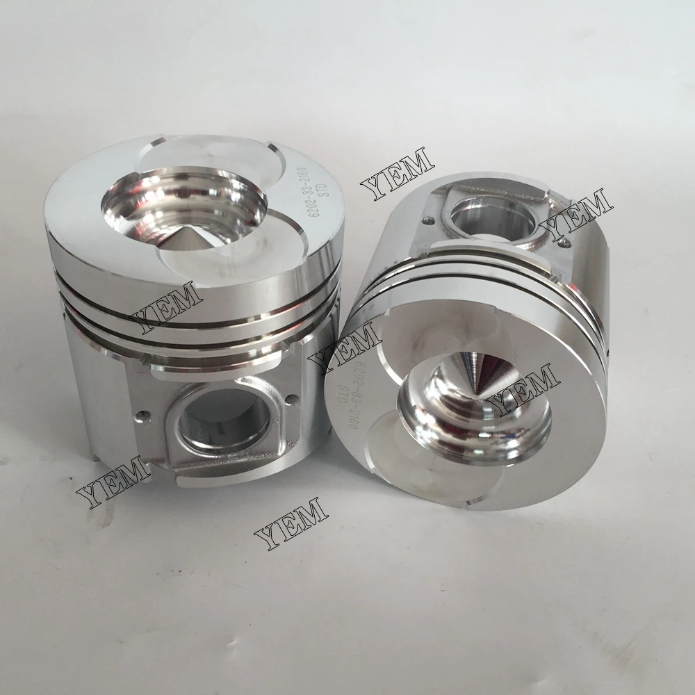 New Machinery Engine 4D95 Cylinder Piston Kit 6202-33-2160 for Komatsu