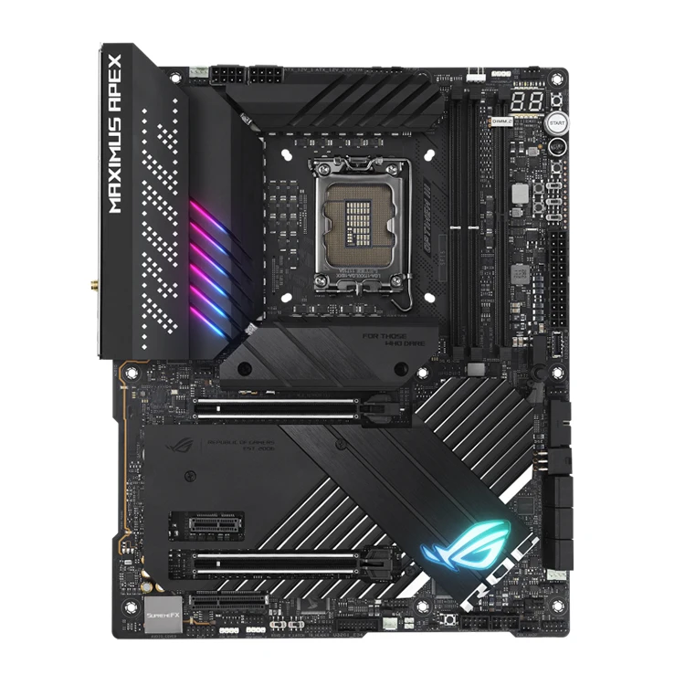 ROG MAXIMUS Z690 APEX ATXゲーミングマザーボード、DDR5 Intel LGA1700ソケットサポート12th CPU  12600K 12700K 12900K| Alibaba.com