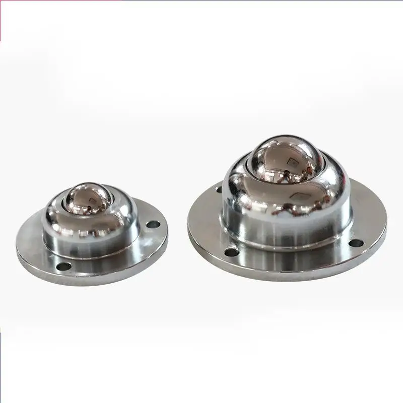 IA19 IA25 IA38 series  Heavy Duty flange Ball Transfer Unit  Bearing System Conveyor Equipment industrial caster universal wheel