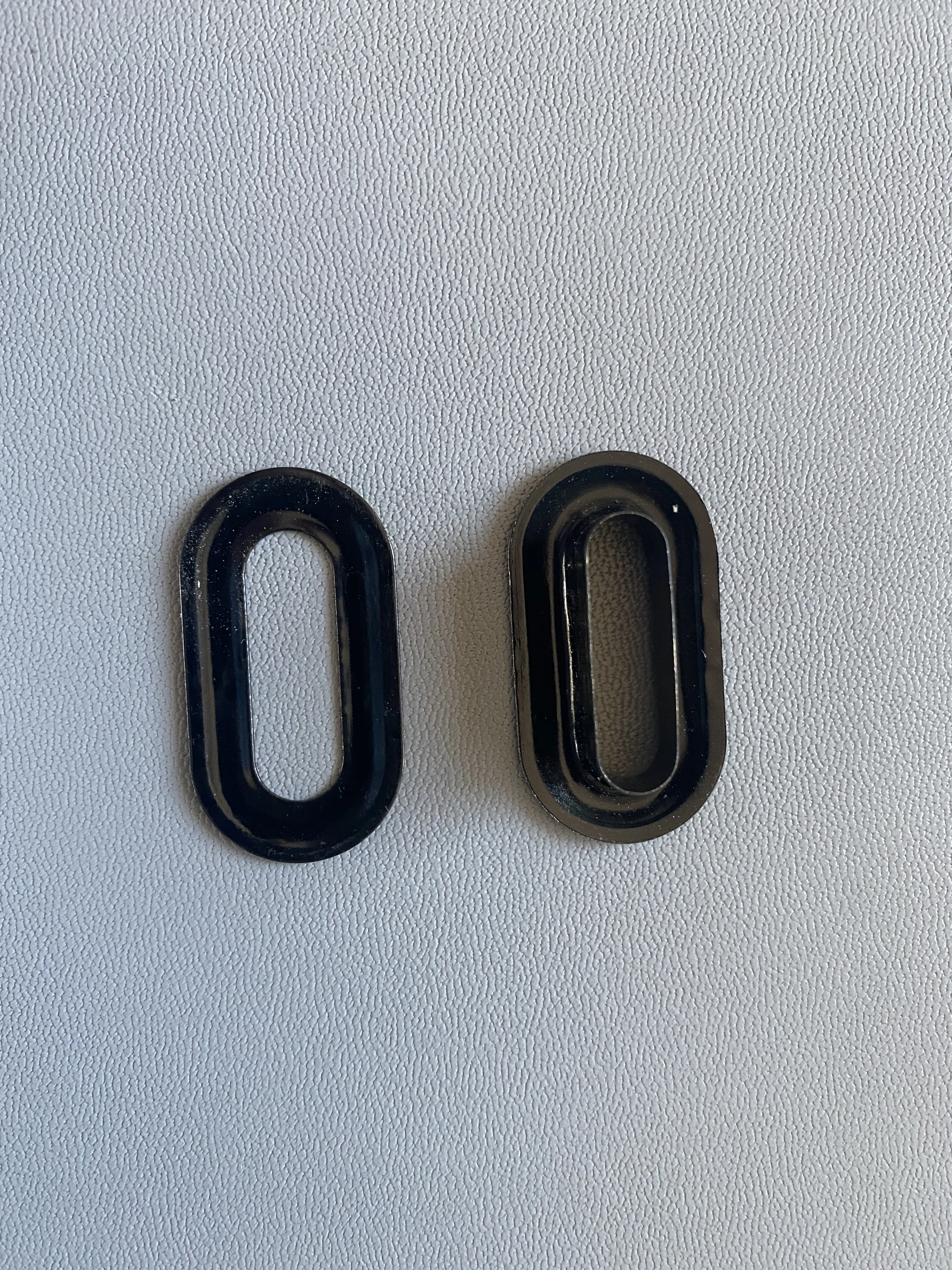 Elliptical Oval Shape Metal Grommet Iron Tarpaulin Eyelet Button