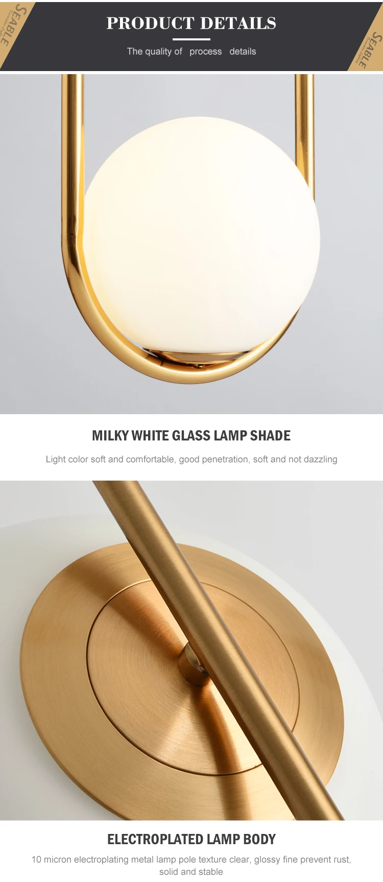 Fashion Design Indoor Home Cafe Restaurant Decoration Modern Glass Led Pendant Light