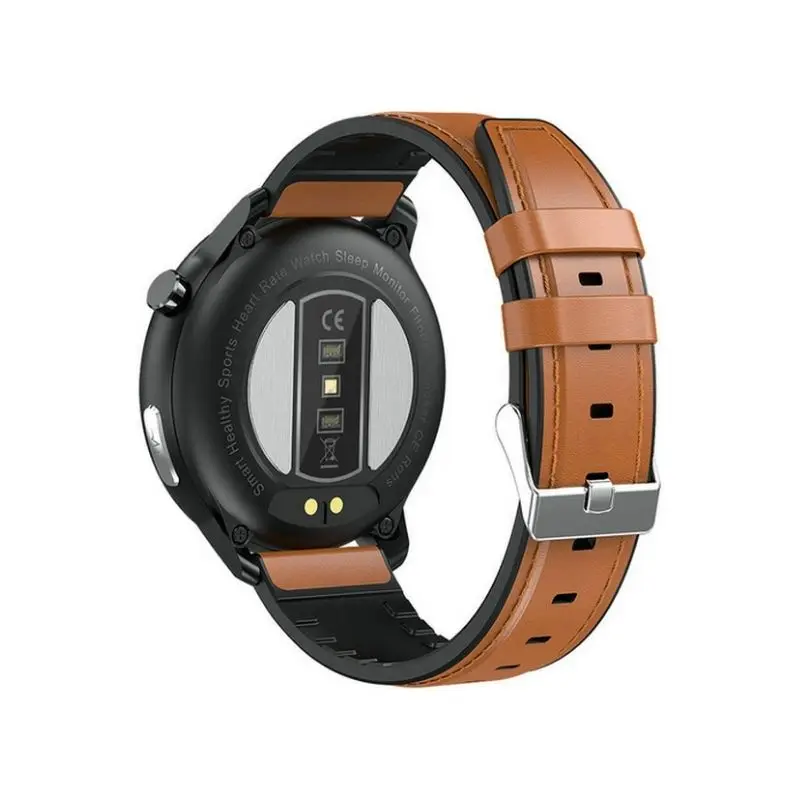 Смарт-часы E80 с вращающейся кнопкой для измерения уровня кислорода в крови ЭКГ и