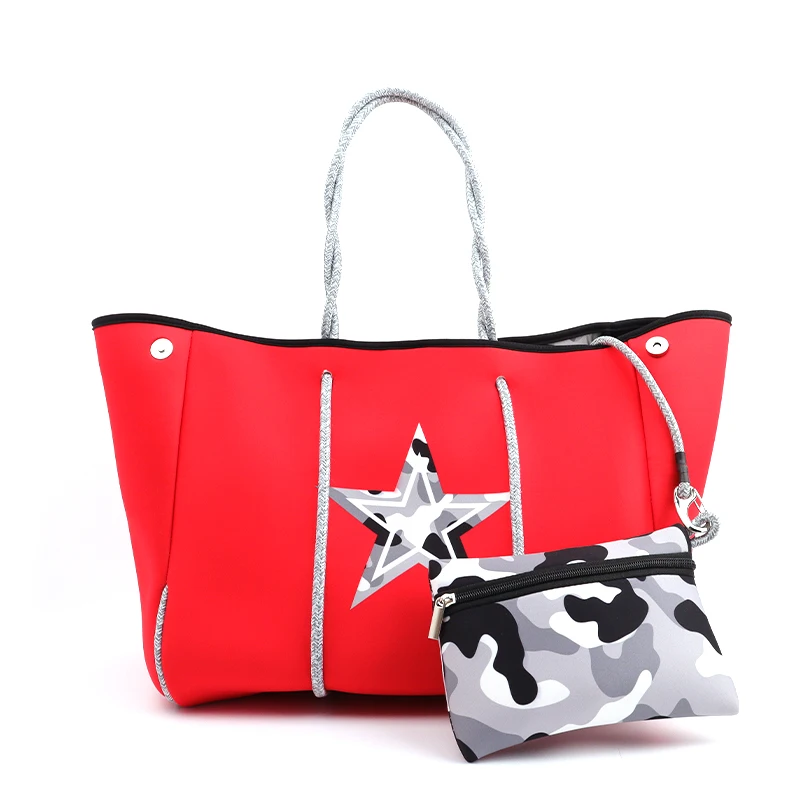 neoprene hand bags