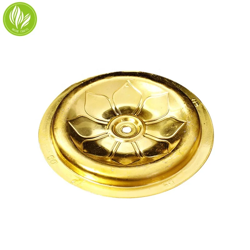 Aluminum Floating Holders for Oil Lamps Dia 4cm Wick Centering Devices for Temple Oil Lamps