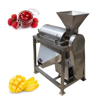 Automatic juice making extractor machine single stage mango pulper machine