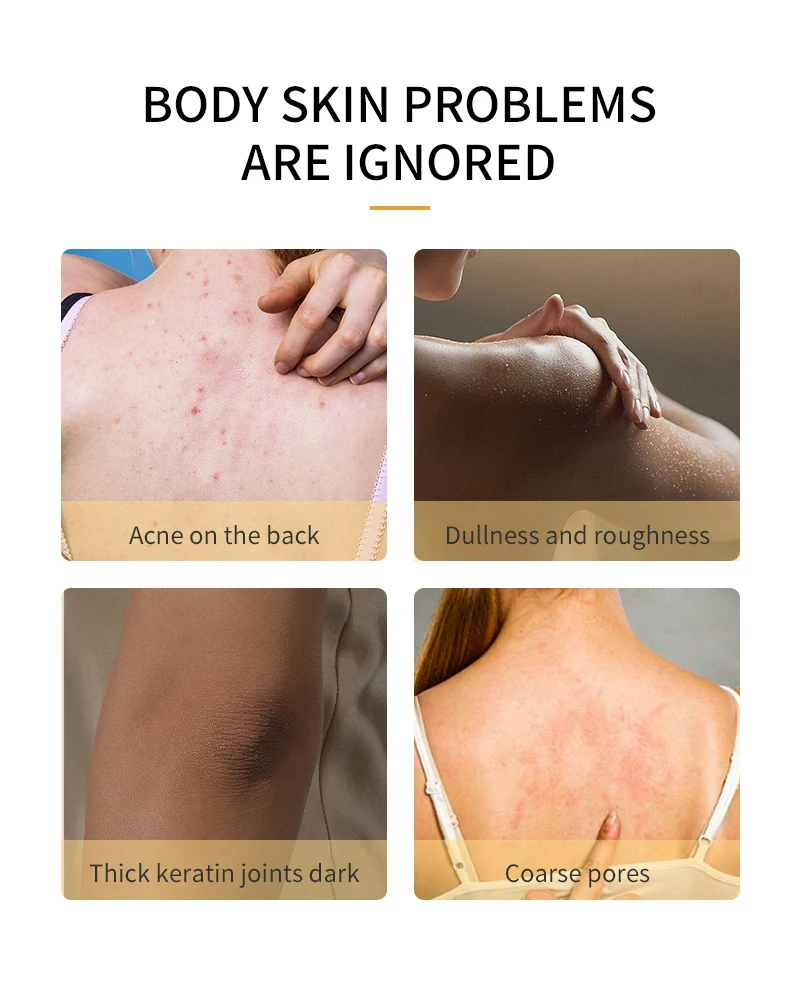 Private Label Exfoliating 24k Gold Body Wash Deep Cleansing Natural