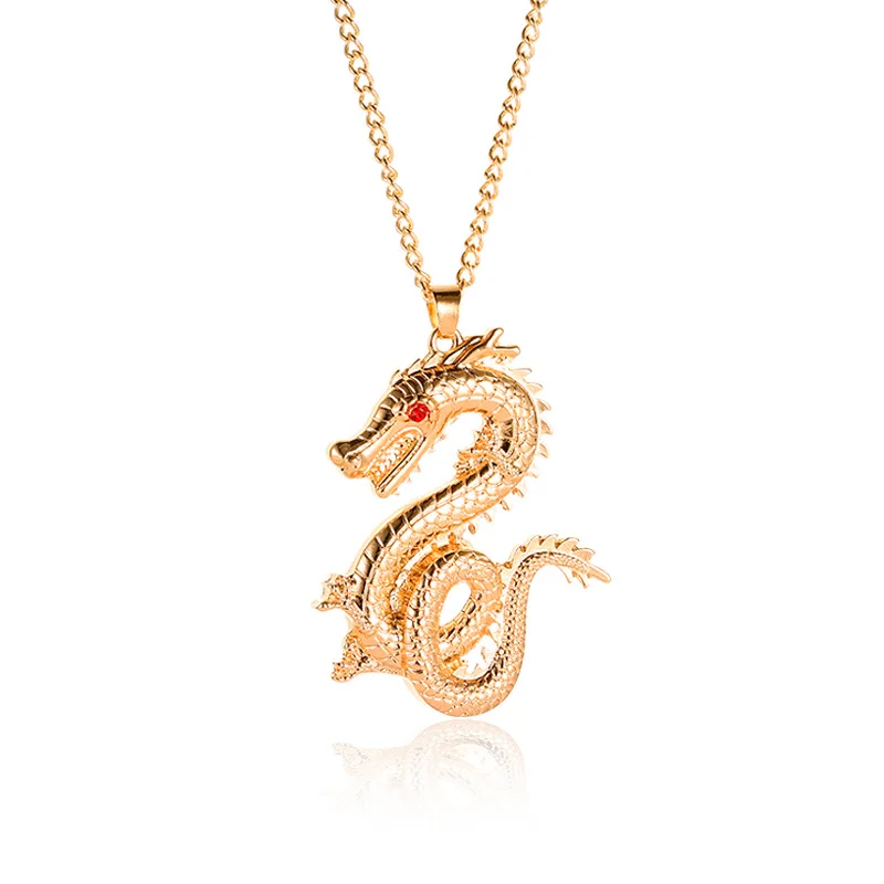 dragon diamond pendant