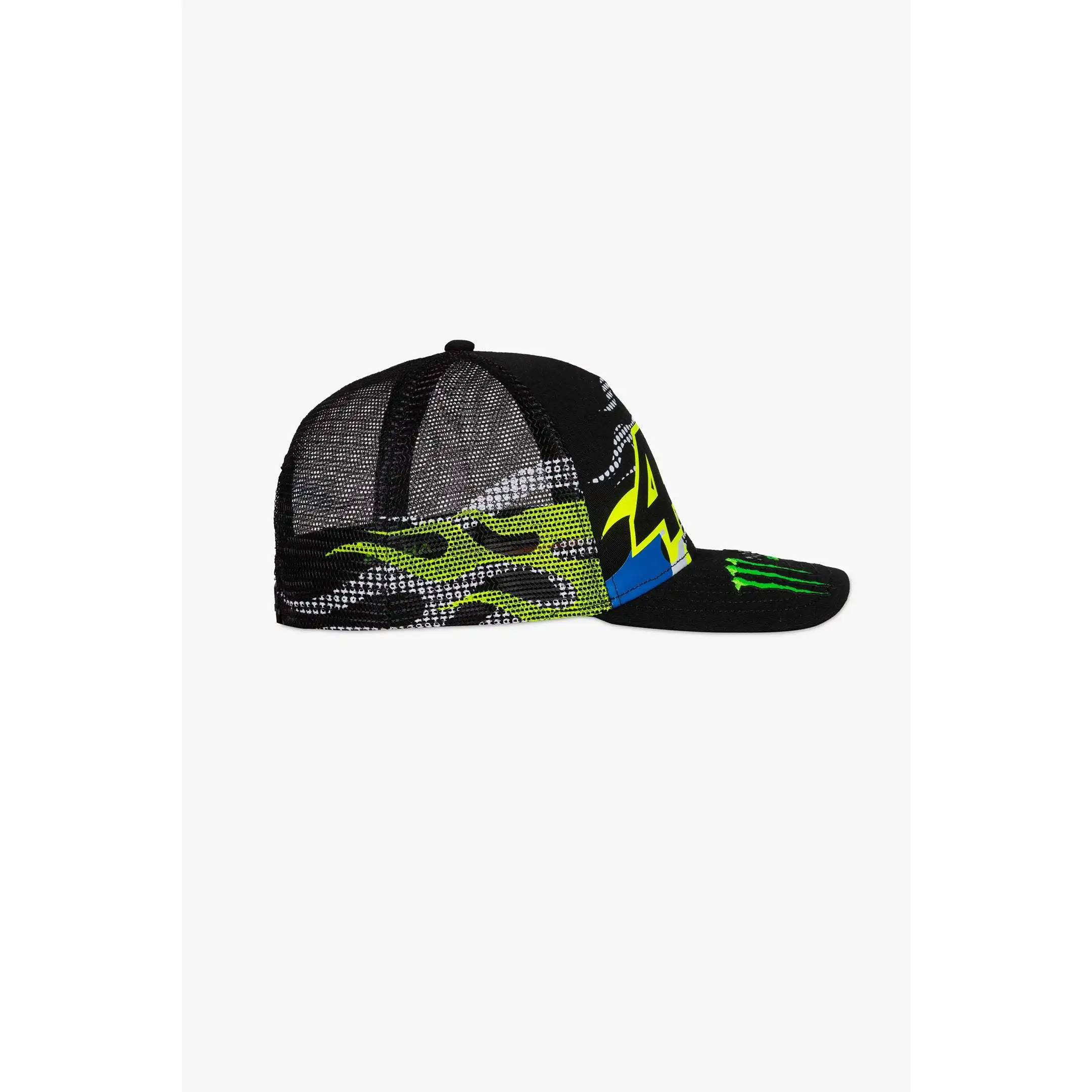 Valentino Rossi Sole Luna Monster Energy Trucker Cap - Black