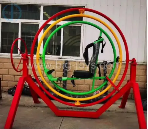 360 Rotary Carnival Gyroscope Ride Amusement Human Gyroscope for Sale ...