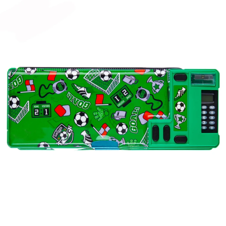 Multi-Functional Smiggle Pop out Pencil Case with Calculator Plastic Construction