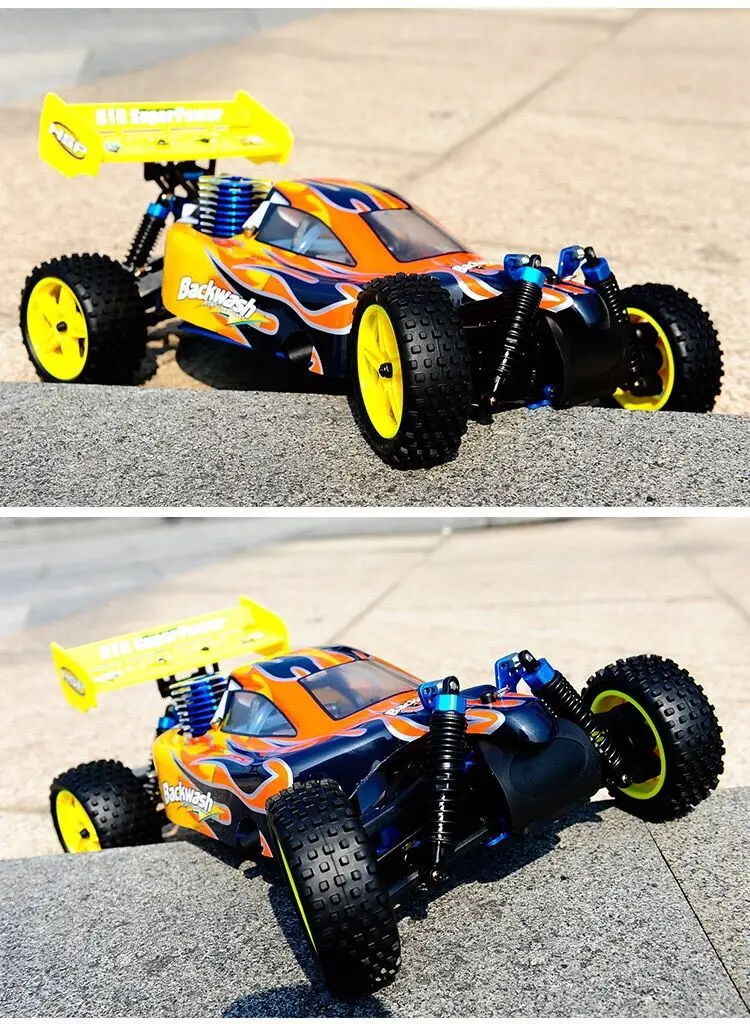 Hsp Rc Car 1/10 Scale 4wd Two Speed Off Road Buggy Nitro Gas Power ...