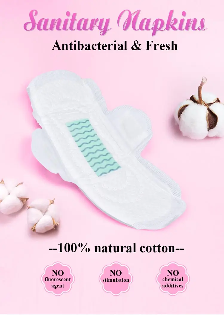 Furuize Sanitary Napkin Manufacturer Super Absorption Soft Cotton Pads ...