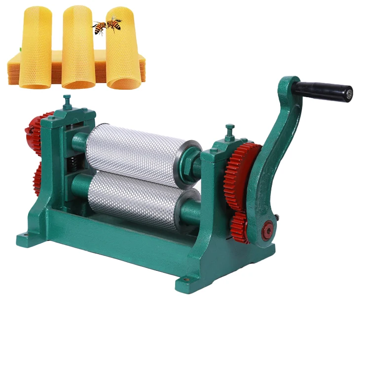New Design Bee Foundation Making Machine Beeswax Foundation Mill