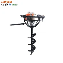 LEOPARD 63cc Gasoline Earth Auger 2 Stroke 630D OEM/ODM Simple operation Auger drill power earth auger price for planting tree