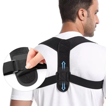 Adjustable Arm Band Posture Corrector Clavicle Adult Children Back Support Belt