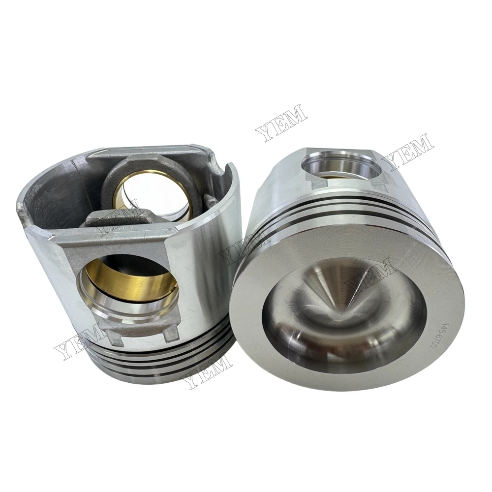 For Cat 3406 Piston and Pin Clip 130-0241 145-6700 Replacement Engine Parts 4