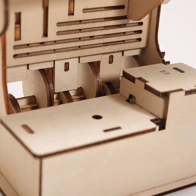 CPC Wincent деревянная солнечная энергия мраморная головоломка строительный комплект паровые игрушки развивающие