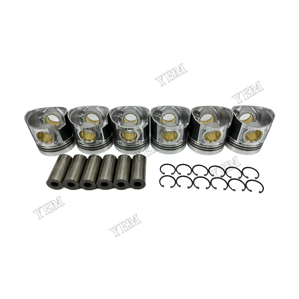 Piston Kit ME305671 Fit for Mitsubishi 6M60 Engine 2