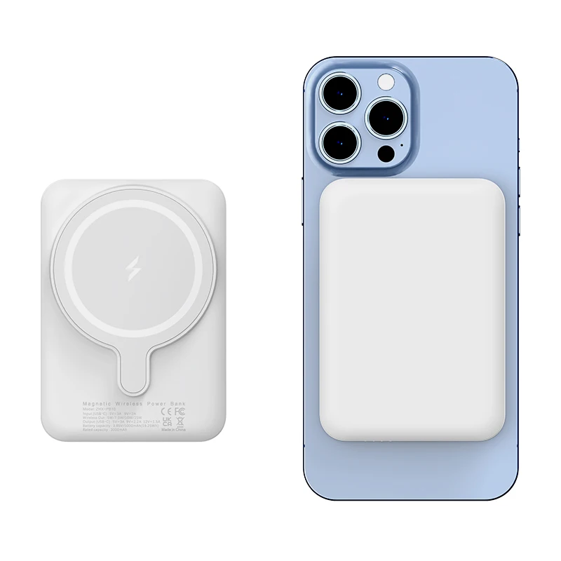 Upgraded Portable Wireless Battery Pack for iPhone 12/13/14 Pro