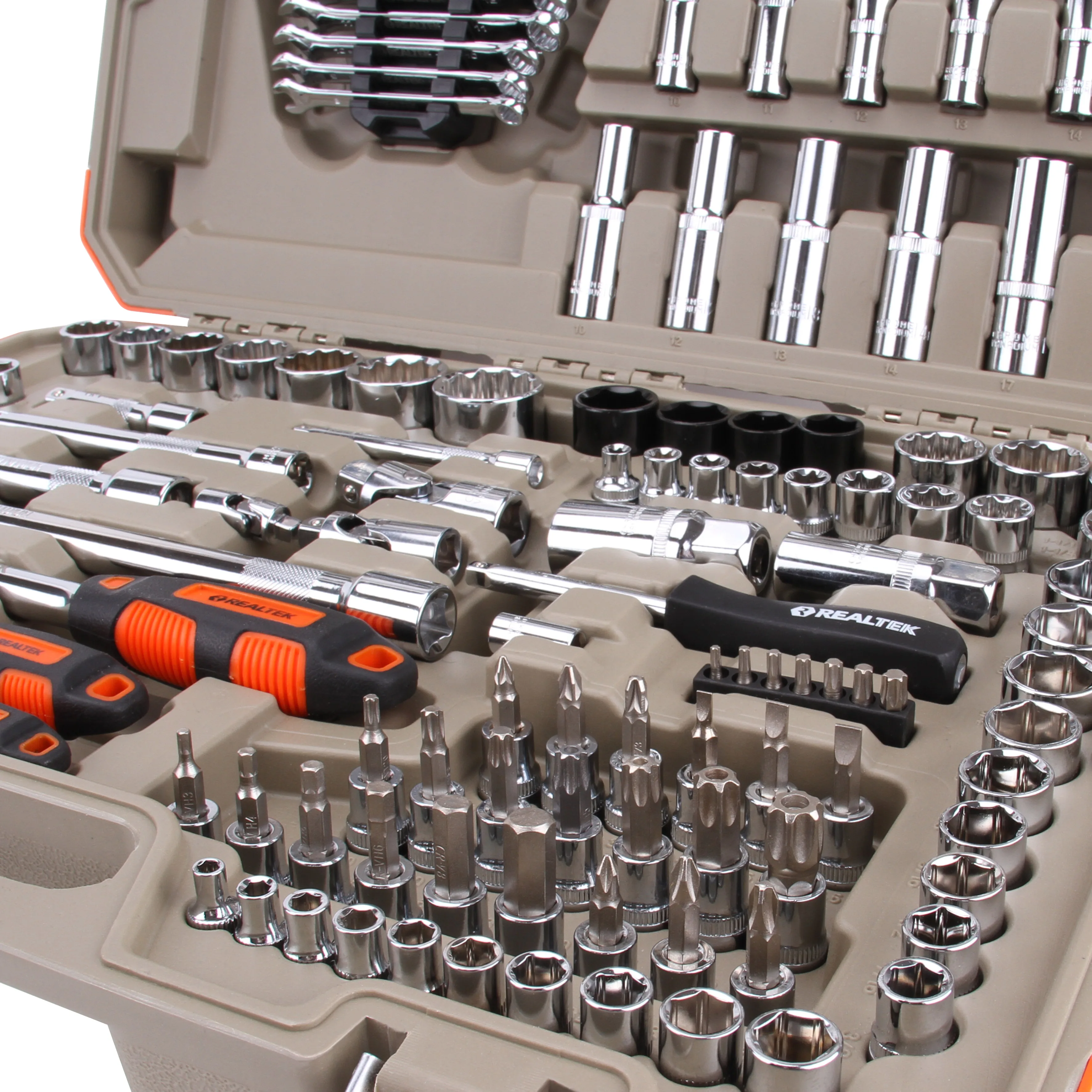 Realtek 150pcs Multifunctional Crv Socket Set Mechanic Tools With High