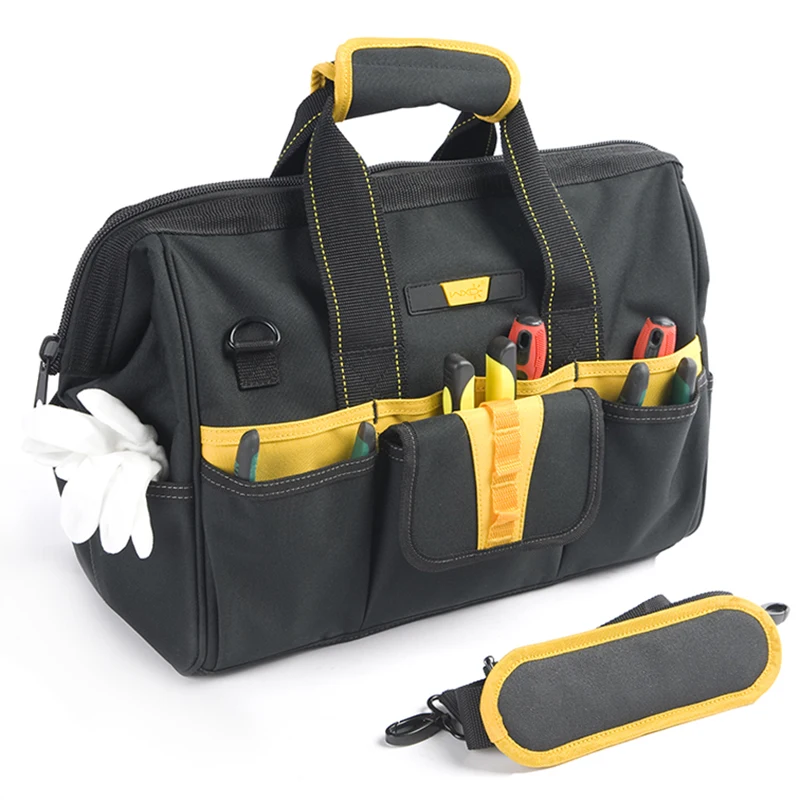 
 Сумка-Органайзер для инструментов электрика, портативная многофункциональная вместительная сумка для инструментов, набор инструментов, плоскогубцы  
