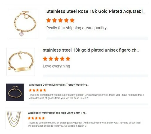 Gorgeous 18k gold plated jewelry sets diy SMTPS228