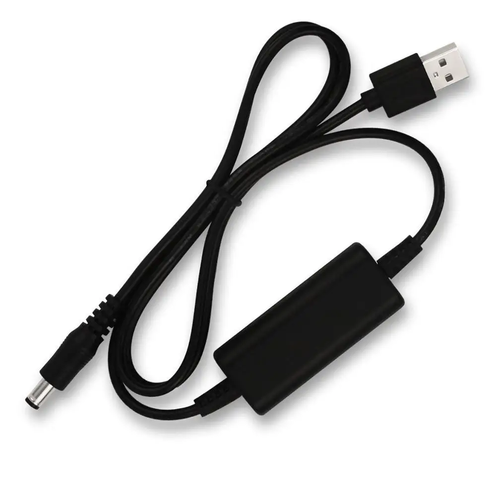 Cavo step up da 5 V a 12 V, convertitore boost USB da 5 a 12 V | Cavo da USB a 12V,Tastiera di pianoforte, ventole, lampada da scrivania, cavo CC-CC per