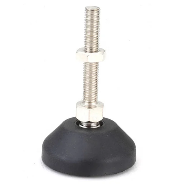 
 80 мм Dia M8 M16 M20 M24 поворотный Нейлоновый Регулируемый сверхпрочный мебельный выравниватель слайдер ножной уровень Крепление Винт выравнивающие ножки  