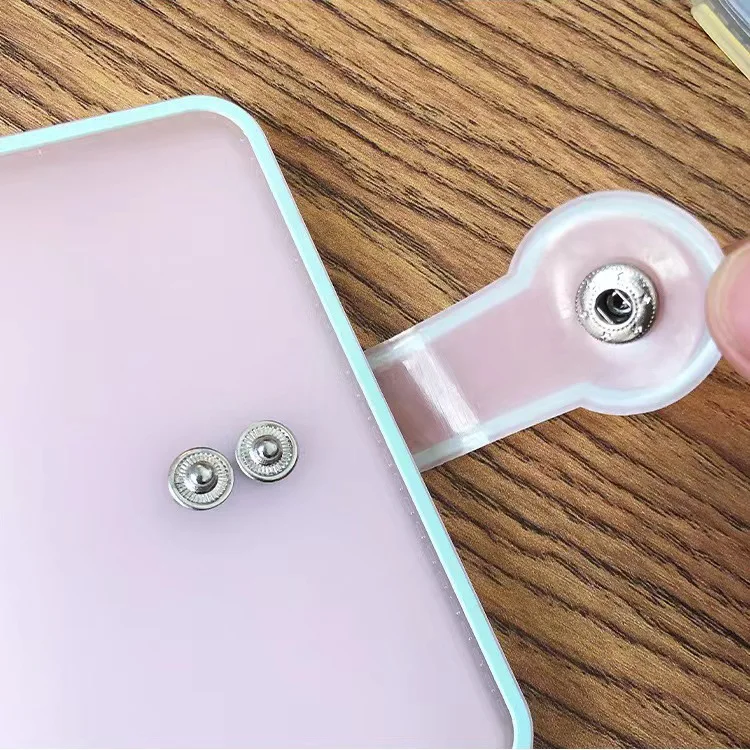 Cute Korea Stationery Candy Color Card Bag A8 Card Holder Collection Photo Pocket Card Book
