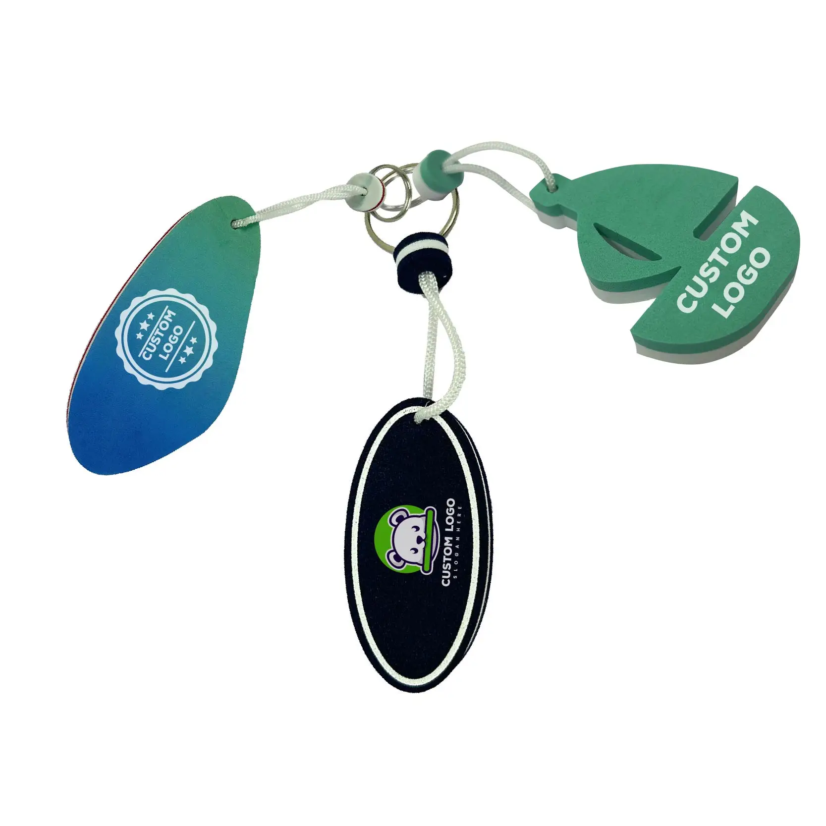 Factory Make Bulk Cheap Decorative Gifts Custom Floating Keychain