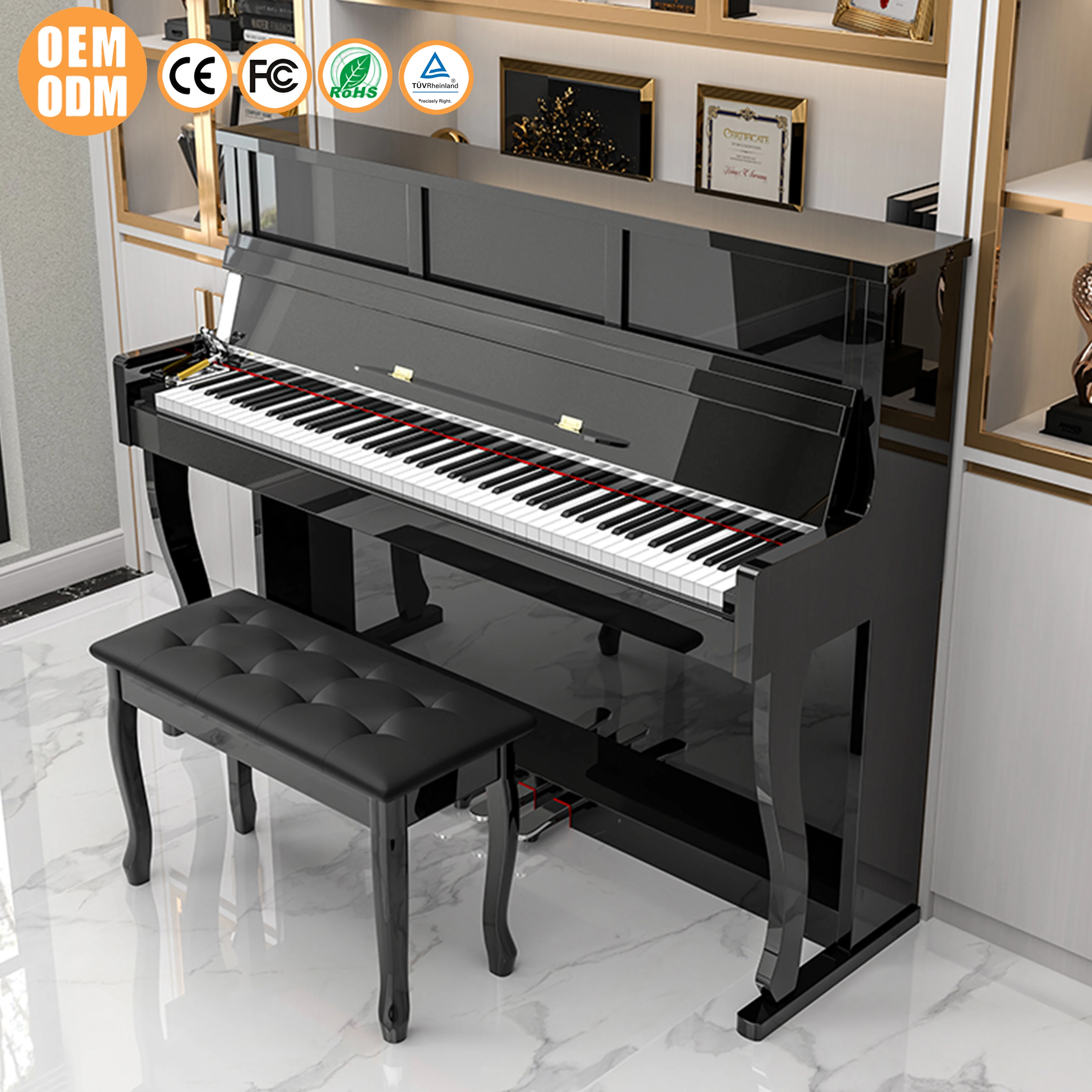 Keyboard Piano Digital Piano 88 Keys Musical Instruments China