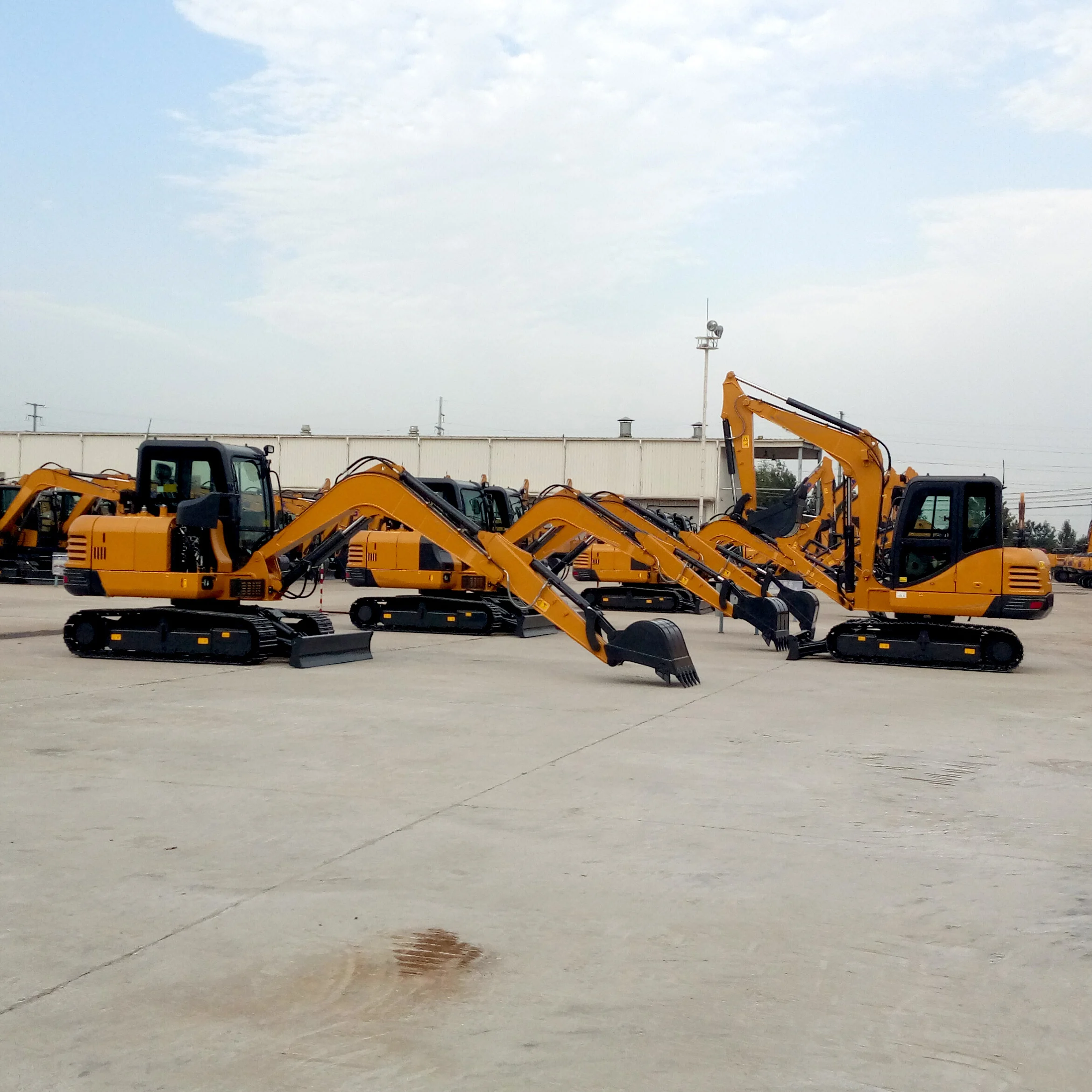 6tons Small Xe60d Mini Crawler Excavator with Hammer Sale in Nigeria for Sale with Good Price