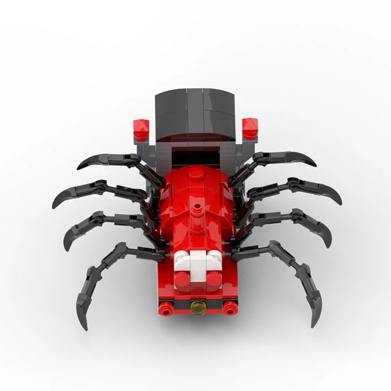 New Little Train Building Block Spider Puddle Jumper Series Toy Puzzle Assembly Model Gift