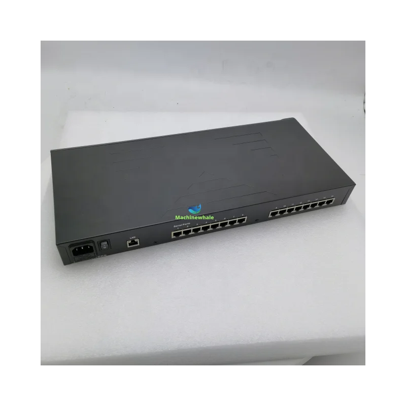 Moxa Nport 5610-16 - Reliable 16-Port RS-232 Device Server