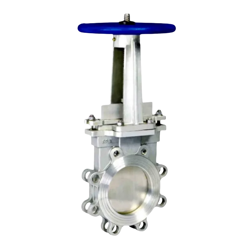 PZ973 Electric knife gate valve for sewage slurry Electric slurry gate valve