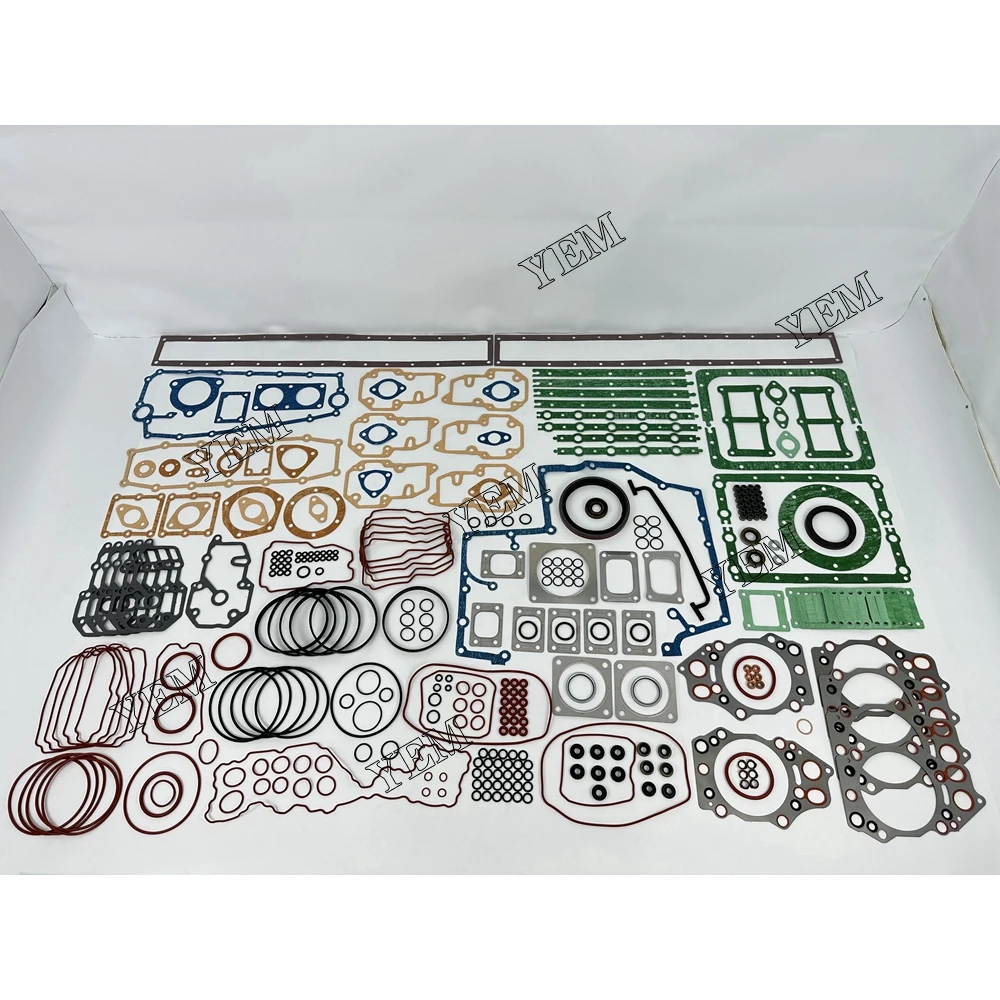 For Komatsu 6D140 Full Gasket Kit 6210-17-1814 High Performance Engine Parts 3