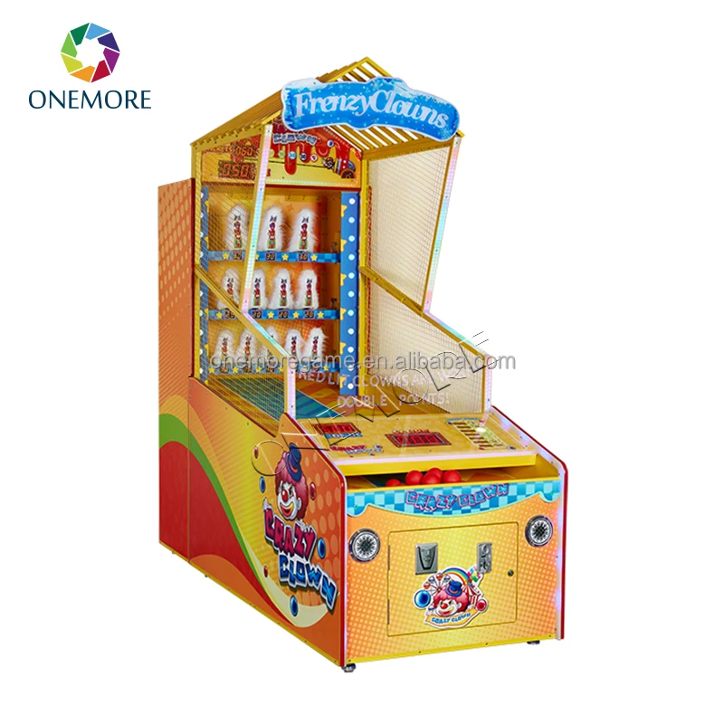 Clown Frenzy Game Machine - Fun Ticket Redemption Arcade