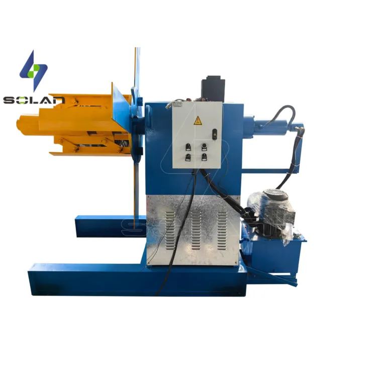 Factory Price Electrical Decoiler For Steel Coils Rolls Uncoiler With Power factory