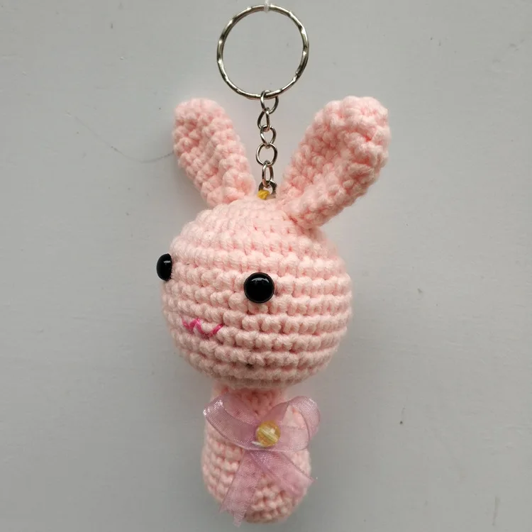 ネズミ、牛、虎、兎、馬、羊、猿、鶏、犬、豚あみぐるみ10本セットキーホルダー付き ネズミ、牛、虎、兎、馬、羊、猿、鶏、犬、豚あみぐるみ10本セット