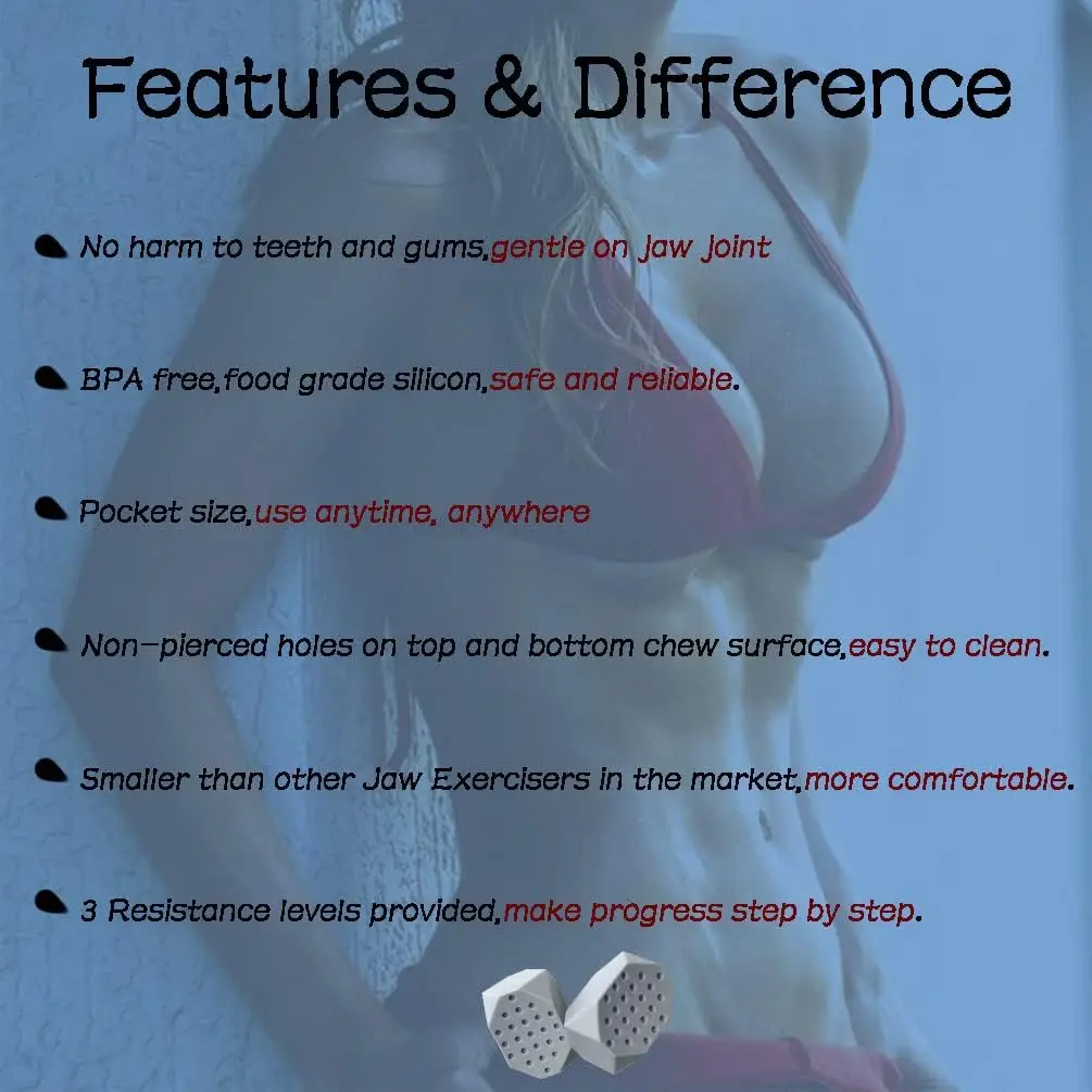 l0091 jaw trainer device face muscle trainer chewing device neck chin exercise jawline sculptor jaw exerciser ball-9