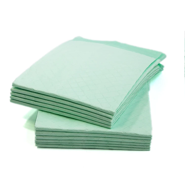 Синие одноразовые коврики для дрессировки домашних животных, щенков, 60*60 см, с бумагой для высвобождения