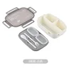 Three compartments white/1450ML